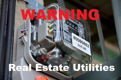 Real Estate Utilities wARNING