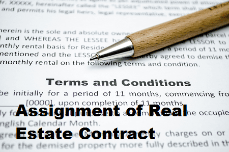 assignment clause in real estate